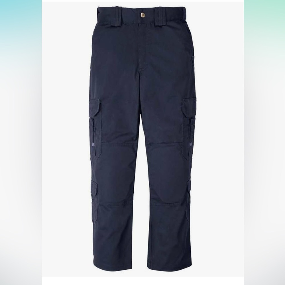 5.11 Tactical Emergency Services Work Pants Navy 34 UPF Cargo Utility